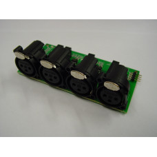 DMX isolator - output module (4x) DMX isolator - output module (4x)